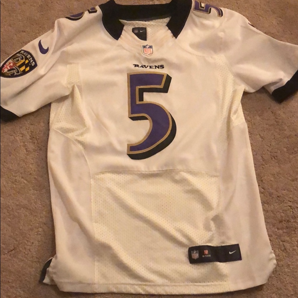 Ravens Away Joe Flacco Jersey